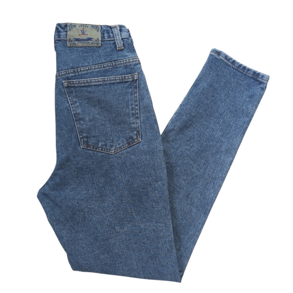 Vintage Weathervane High Waisted Y2K Mom Jeans 8 Blue